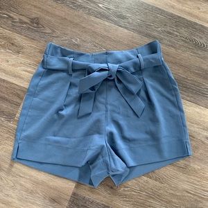 Blue Dressy Shorts